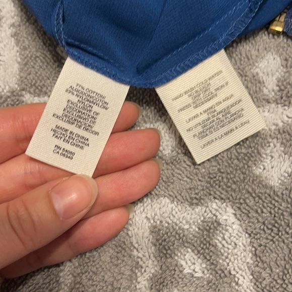 Rachel Roy Navy Blue Lace Top - Picture 5 of 6